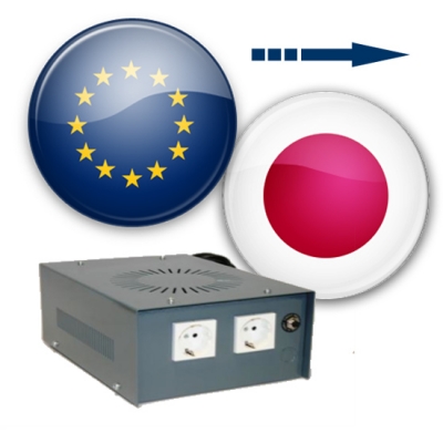 Use European appliances in Japan