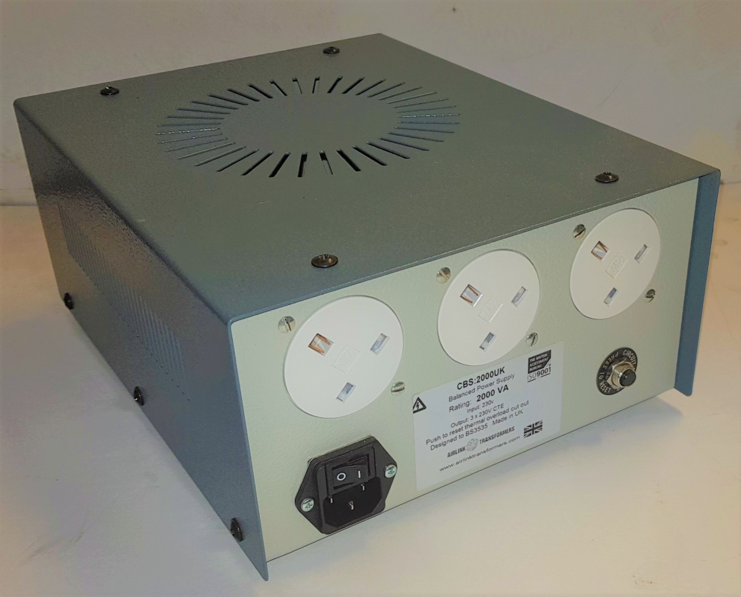 Conditioning Balanced Power Supply