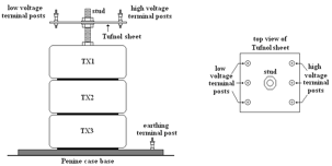 3p isolating delta delta 3 phase transformer